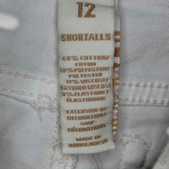 JUSTICE Overall Denim Shortalls Distressed H10316 - Picture 8 of 10